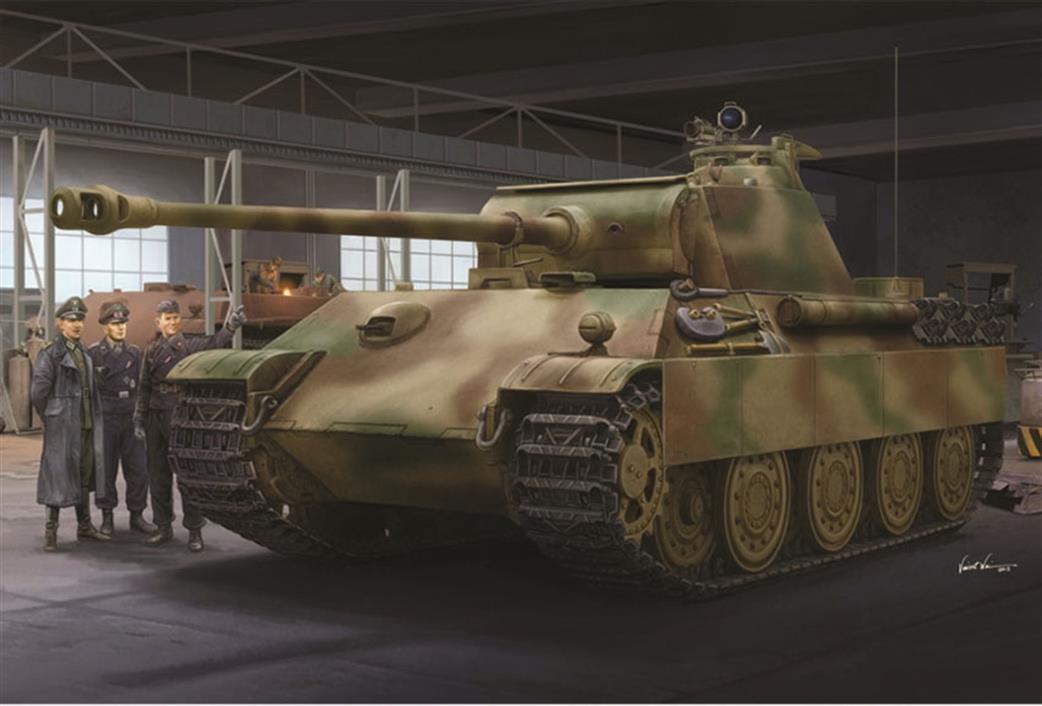Trumpeter 00929 German Panther G Tank Late Version 1/16