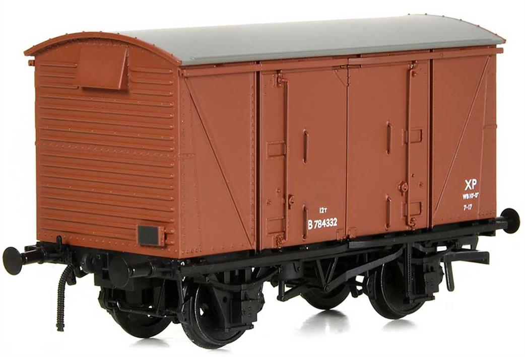 Bachmann OO 38-870 BR 12 Ton Vanwide Covered Box Van Bauxite Early Lettering