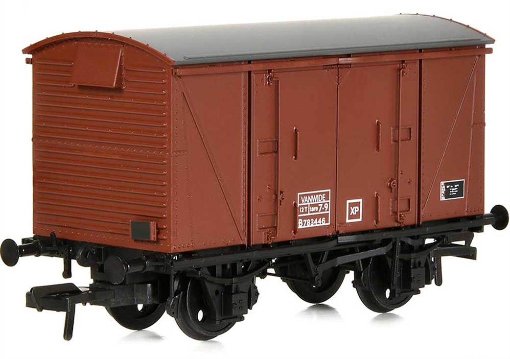 Bachmann 38-871 BR 12 Ton Vanwide Covered Box Van Bauxite Later Boxed Lettering VANWIDE OO