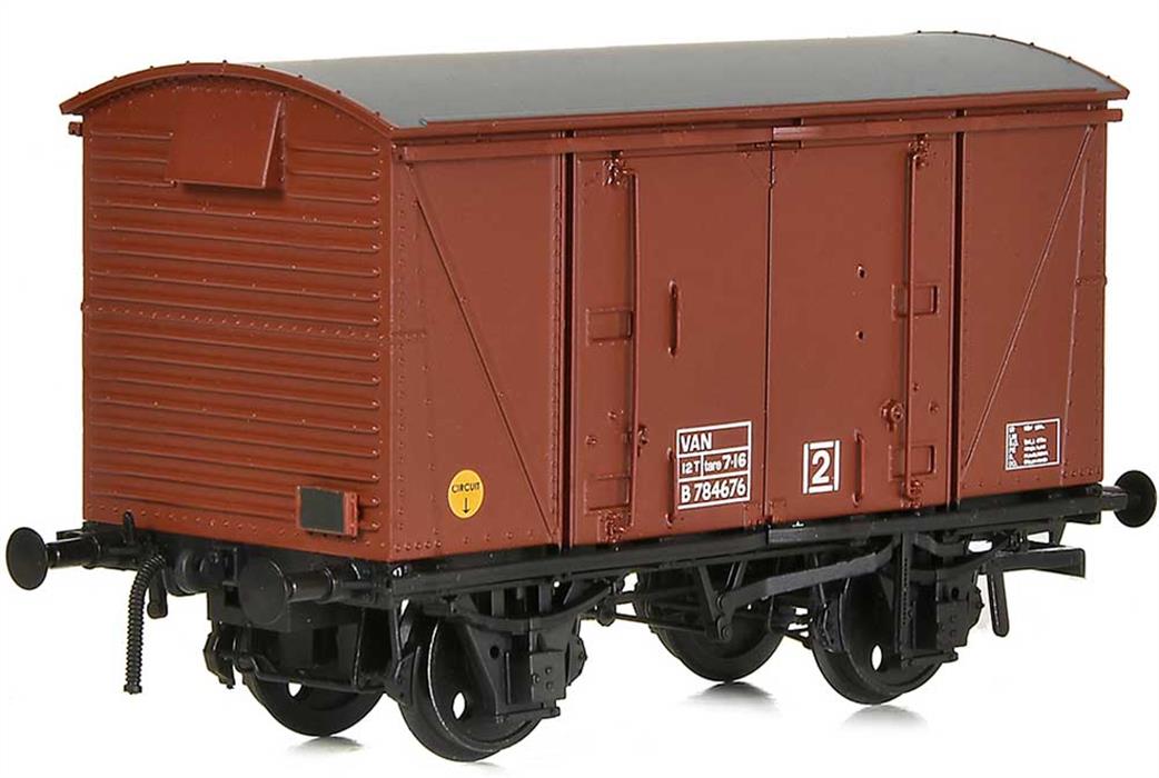 Bachmann OO 38-872 BR 12 Ton Vanwide Covered Box Van Bauxite Later Boxed Lettering VAN