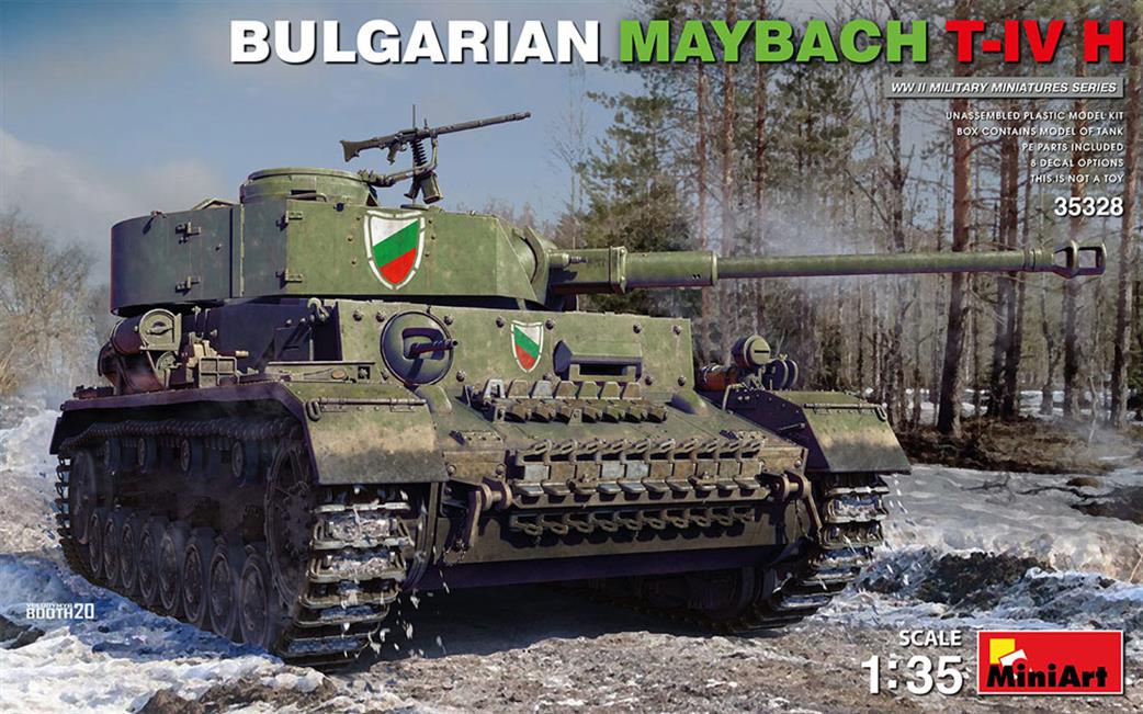 MiniArt 1/35 35328 Maybach T-1V H Bulgarian MBT Plastic Kit