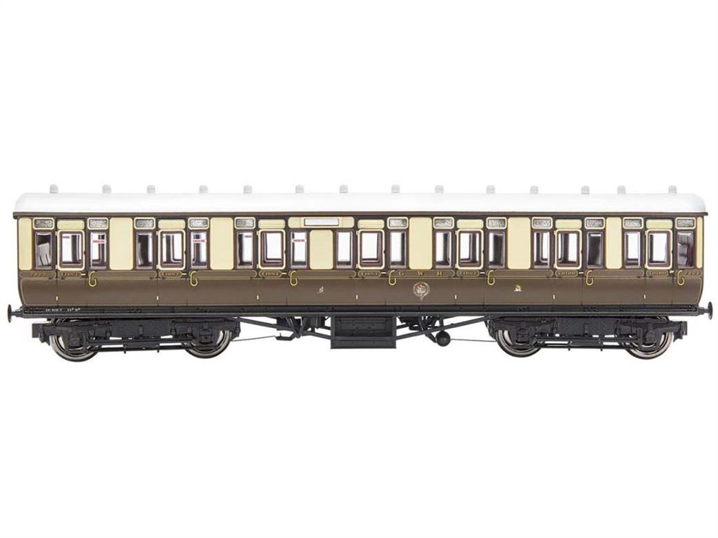 Dapol OO 4P-020-121 GWR 7903 Composite Coach Mainline & City Toplight Suburban Stock Chocolate & Cream Set 2