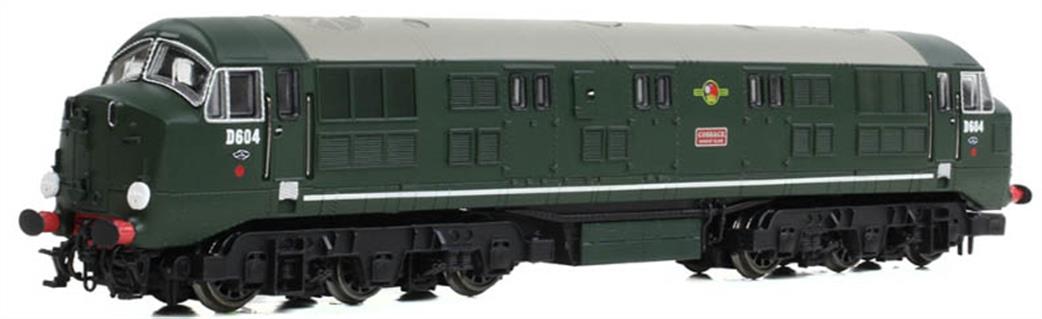 EFE Rail N Gauge E84527 Class 41 Warship D604 Cossack BR Green Late Crest Discs