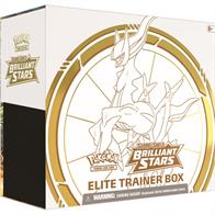 One ETB Per CustomerEach box bontains:8 * Brilliant Stars boosters45 * Pokemon Energy cards2 * Acrylic conditiond markers6 * Damage-counter diceA competition legal coin-flip die65 *  sleeves featuring Arceus4 * DividersA collector's boxA players guide.
