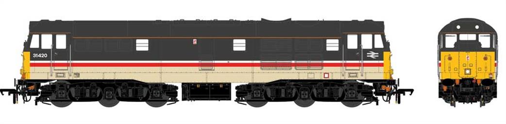 Accurascale OO ACC2769-31420 BR 31420 Brush Type 2 Class 31/4 A1A-A1A Diesel Locomotive BR InterCity Livery