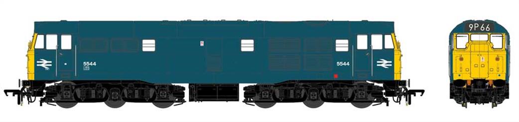 Accurascale OO ACC2741-5544DCC BR 5544 Brush Type 2 Class 31 A1A-A1A Diesel Locomotive BR Rail Blue DCC Sound