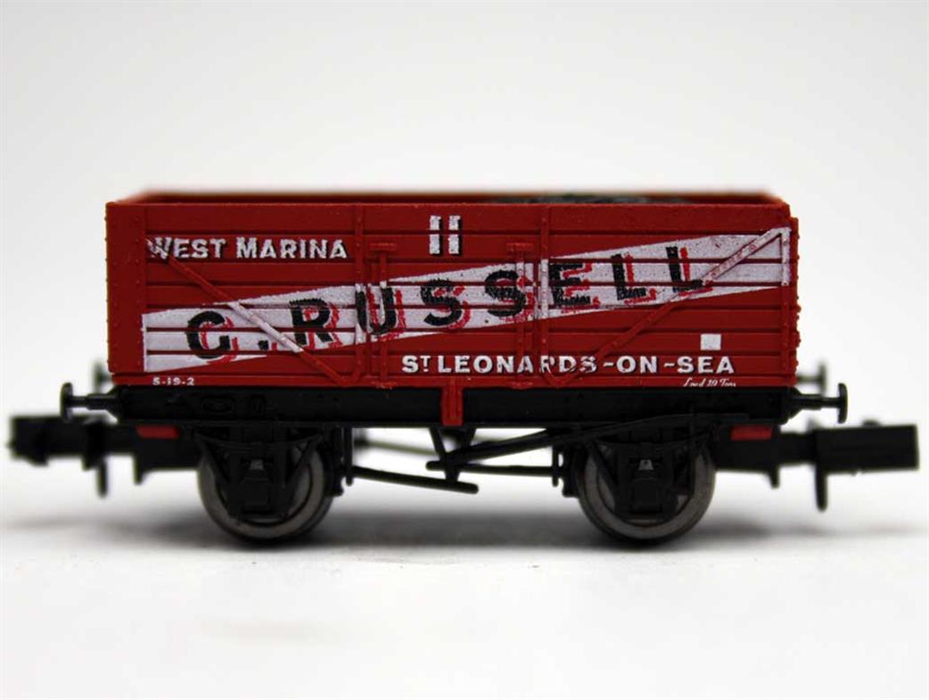 Dapol 2F-071-080 G Russell 7 Plank Open Coal Wagon Number 11 N