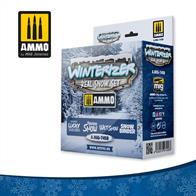 Winterizer contains all the products required to recreate the texture of snow on any surface including terrain, vehicles, and buildings. This product has been designed for easy use, particularly for beginners. With the products included in this set, you will be able to recreate recently fallen pure white snow to the distinctive slush and refreezing of the thaw. The unique formula ensures near identical real snow in any scale from 1/16th to 1/72nd, adding a stunning finish to your models, scenes and dioramas. These products can be diluted with water to make them more fluid. Once dry, you can apply effects with oils and enamels over the snow effect to obtain extremely realistic results. Non-toxic.