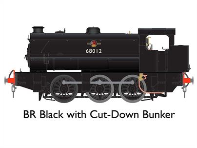 New model announced Spring 2022 with design tests expected Summer 2022Detailed O gauge model of the Hunslet WD Austerity 0-6-0ST saddle tank shunting engines used by the military railways, LNER/BR as class J94, NCB, many steel industry companies and since the 1960s many heritage railways in Britain and the Netherlands!Model finished as British Railways class J94 locomotive 68012 in black livery with later lion holding wheel crest.