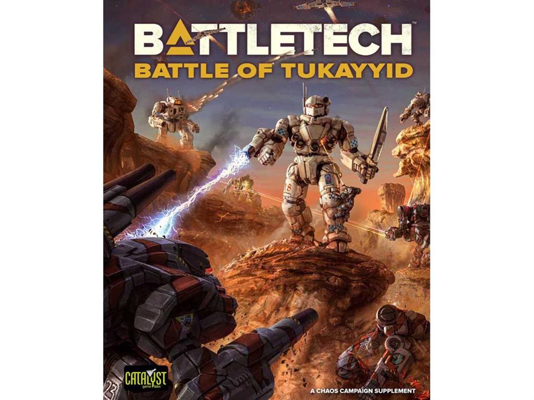 Catalyst Games Labs  CAT35410 BattleTech Battle Of Tukayyid Campaign Suppliment