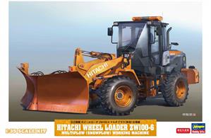 Hasagawa HA66102 1/35 Hitachi Wheeled Loader ZW100-6 Multiplough KitGlue and paints are required