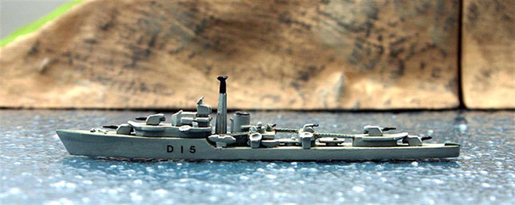 Fleetline 1/1200 FD76cav HMS Cavendish, CA clss destroyer, post WW2