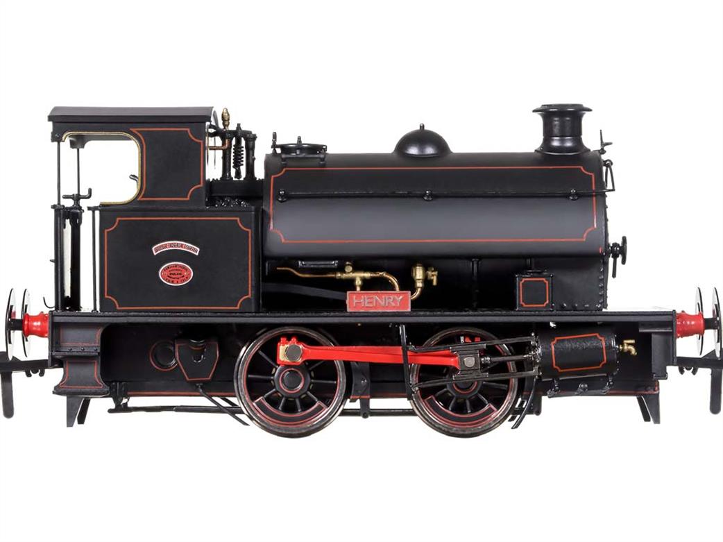 Dapol OO 4S-024-002 Henry Hawthorn Leslie 14in 0-4-0ST Industrial Shunting Engine Lined Black