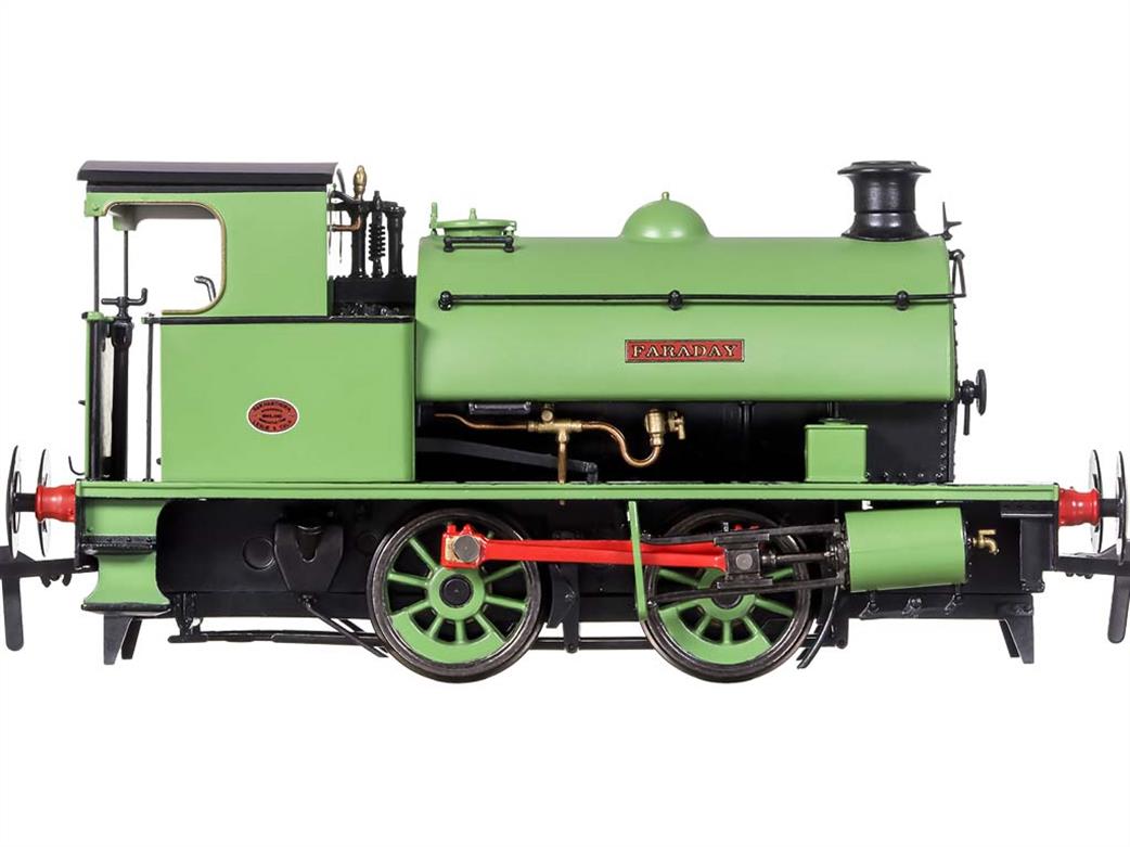 Dapol OO 4S-024-006 Faraday Hawthorn Leslie 14in 0-4-0ST Industrial Shunting Engine Green