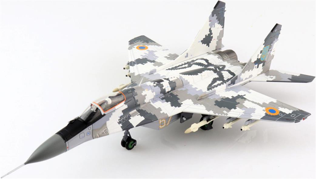 Hobby Master 1/72 HA6518 MiG-29 Fulcrum C No57 Ukraininan Air Force Jet Model