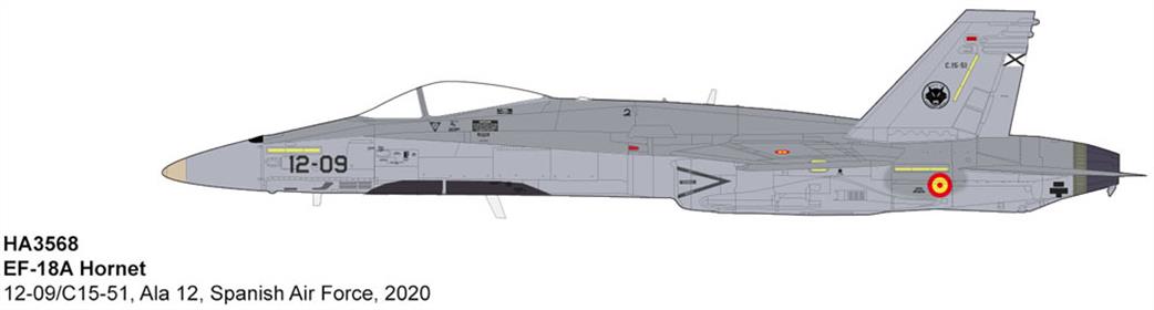 Hobby Master HA3568 Spanish EF-18A Hornet Aircraft Model 1/72