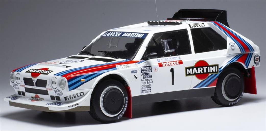 IXO 1/18 18RMC083A Lancia Delta S4 #1 Tour de Course 1986 M.Alen/I.Kivimaki