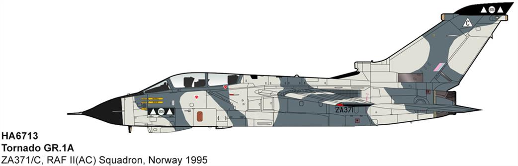 Hobby Master HA6713 RAF Tornado GR1A RAF II AC Sqn Norway 1995 1/72