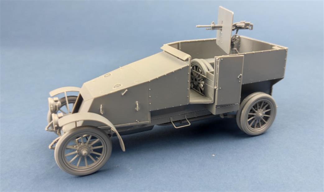 Copper State Models 1/35 35013 French WW1 Armoured Car Type 14 Model ED Plastic Kit