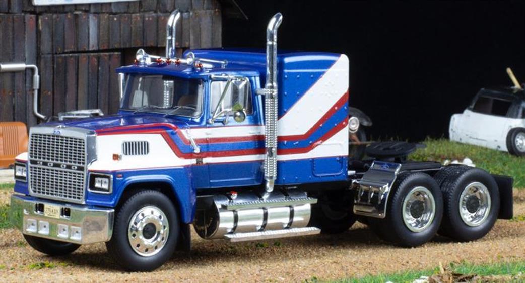 IXO 1/43 TR115 Ford LTL-9000 Blue/White 1978 Model