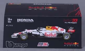 Burago B18-38060 1/43rd Red Bull Racing RB16B Special Livery Turkish GP 2021 #33 Max Verstappen