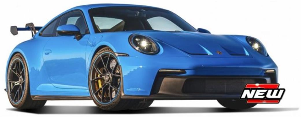 Maisto 1/18 M31458B Porsche 911 GT3 2022 Blue Diecast Model