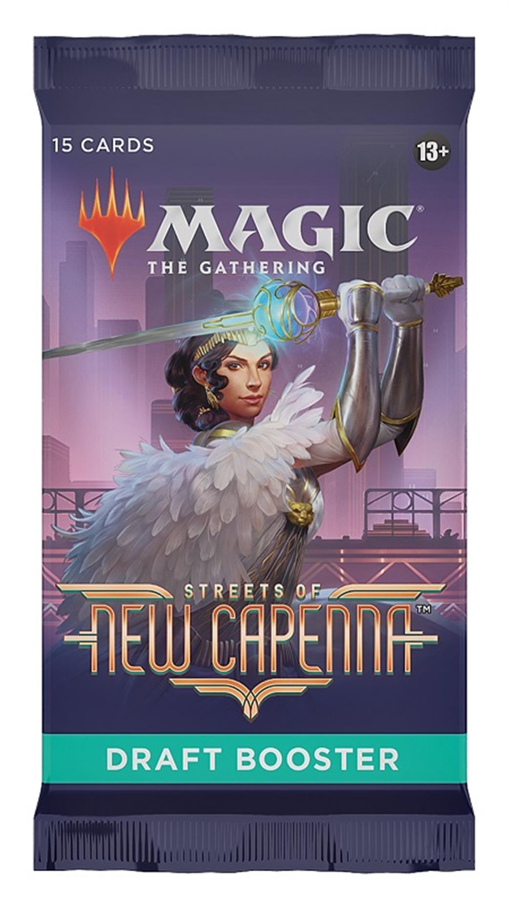 Wizards  C95130001 MTG Streets of New Capenna Draft Booster