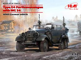 ICM 72473 Type G4 Partisanenwagen with MG34