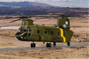 Boeing CH-47C Chinook, AE-520 Argentine Army, Captured by British Army and returned to the UK, Falklands War 1982