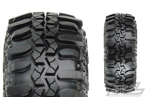 This is a pair of 1.9" Super Swamper XL Tyres for Rock Crawling. Under official license from Interco Tyre Corporation, Pro-Line is proud to announce the 1.9" TSL SX Super Swamper XL. The Super Swamper XL is now available in the softest Rock Crawling Rubber ever made: The all-new Predator Compound! The Super Soft Predator Compound excels on wet or ultra-low traction surfaces to give you grip like you have never experienced before.