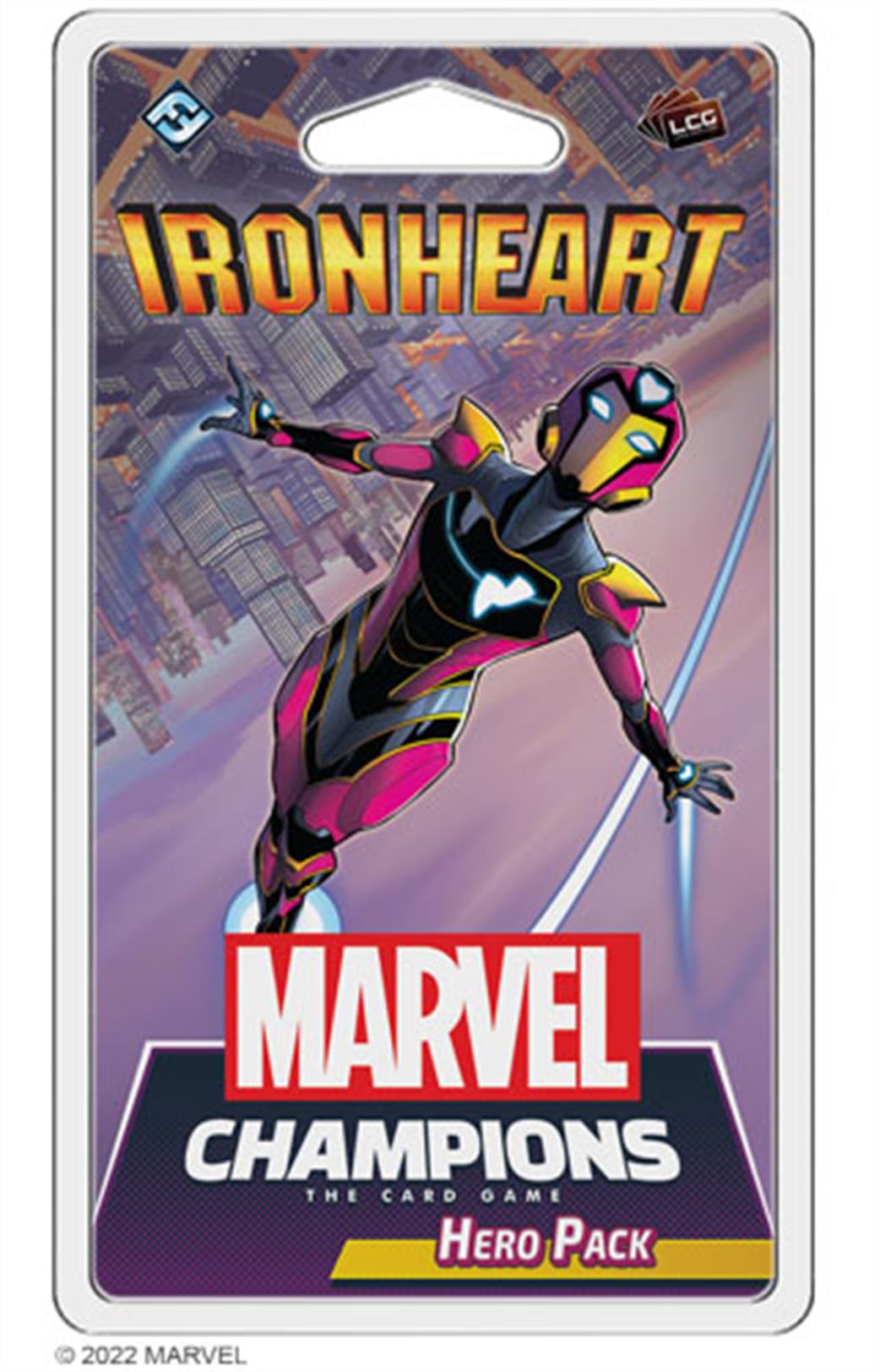 Fantasy Flight Games  MC29 Ironheart Hero Pack for Marvel Champions The Card Game