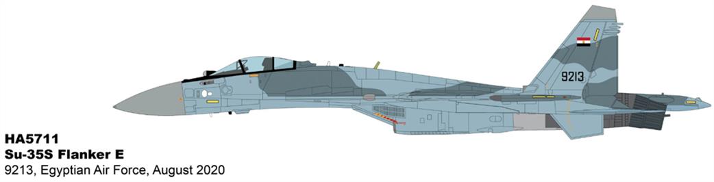 Hobby Master 1/72 HA5711 Su-35S Flanker E 9213 Egyptian Air Force August 2020