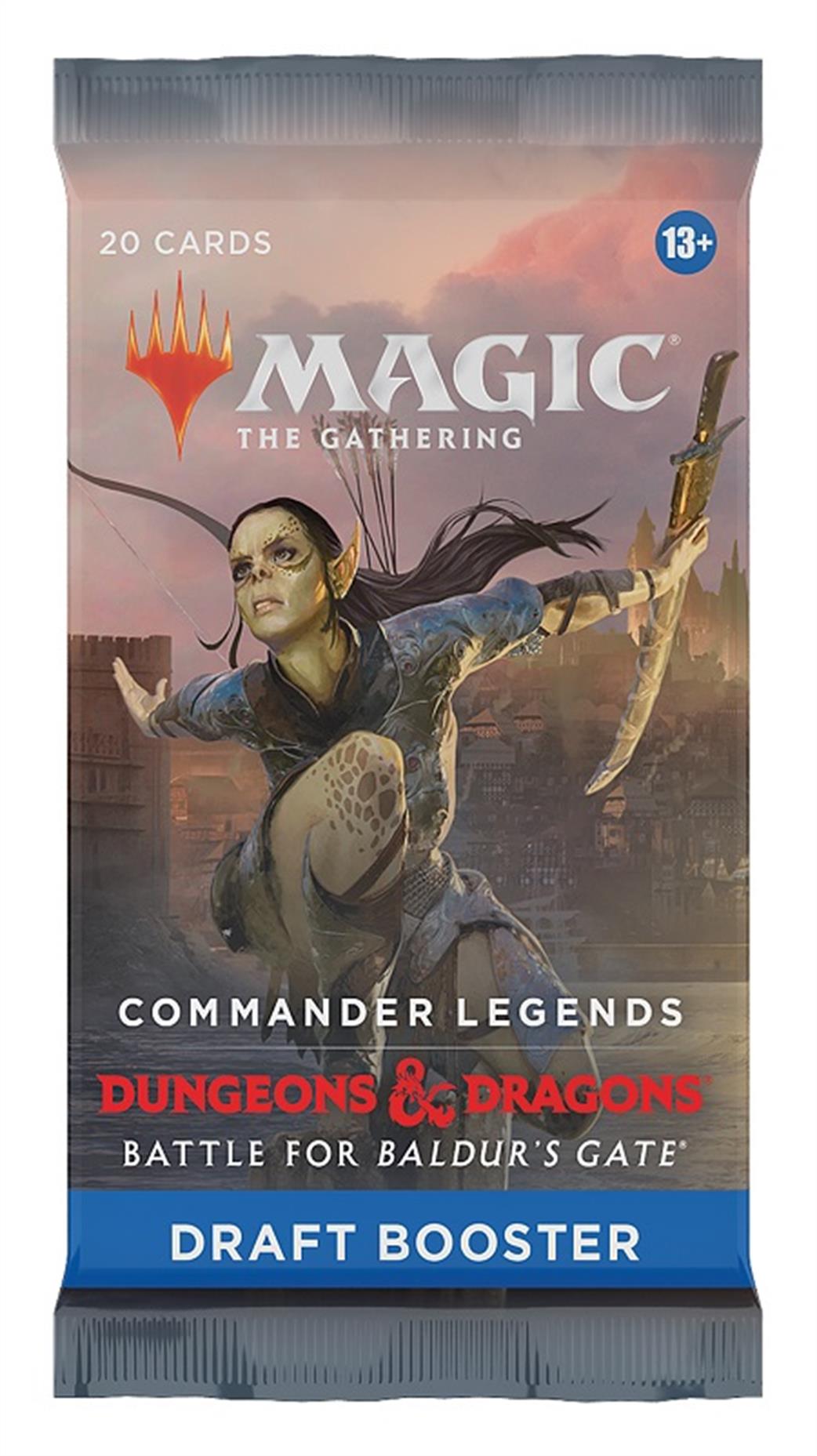 Wizards  D10030001 MTG Commander Legends Baldur's Gate Draft Booster