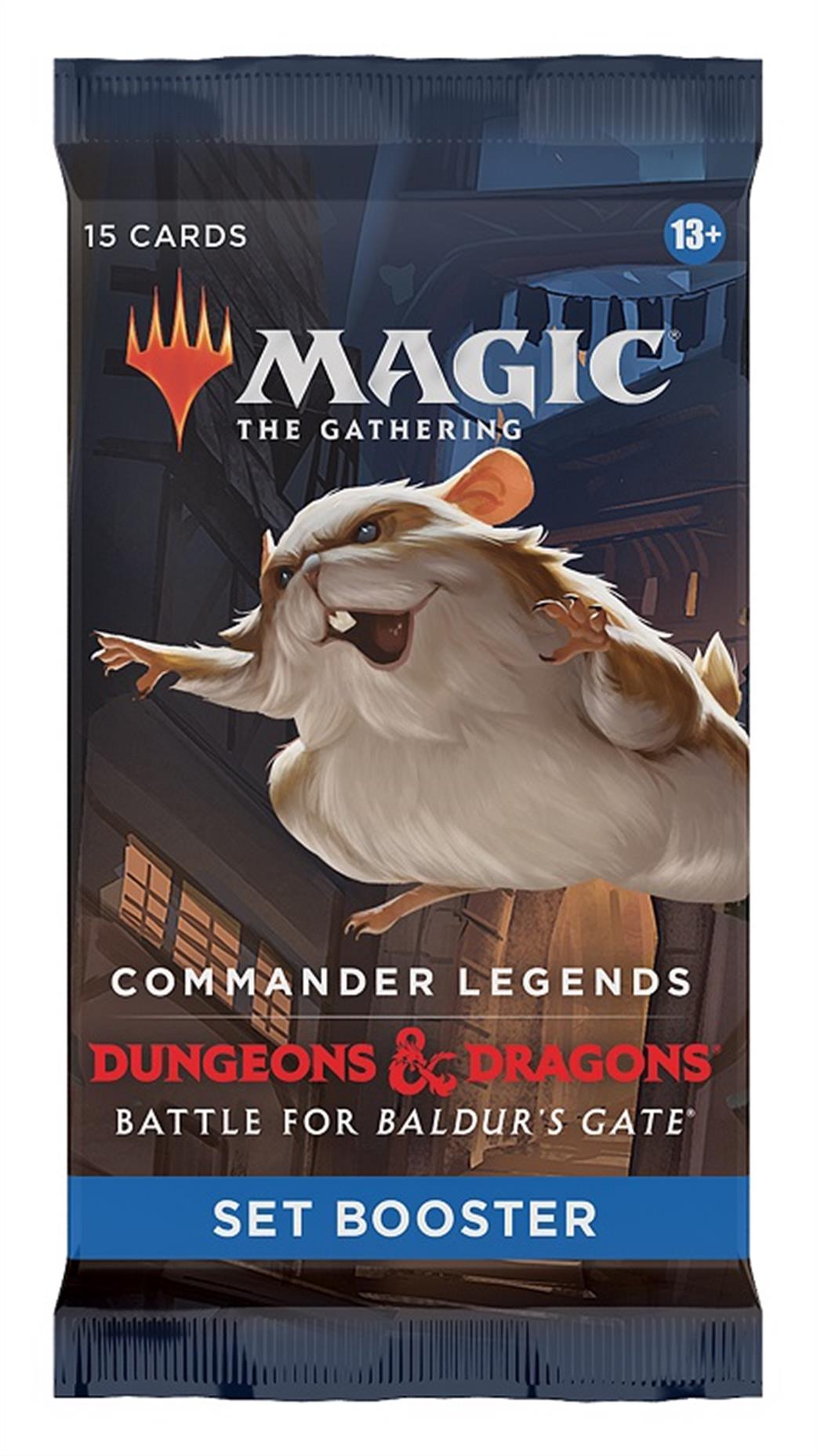 Wizards  D10050001 MTG Commander Legends Baldur's Gate Set Booster