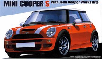 Fujimi F122533 1/24th BMW Mini Cooper S John Cooper Works Car Kit