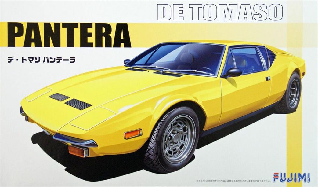 Fujimi 1/24 F125572 DE Tomaso Pantera Car Kit