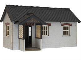 Model kit building a detailed replica of the small stone-built station building at Chelfam on the Lynton &amp; Barnstaple Railway.This small rectangular building is a straight-forward and basic station building built in local stone without any distinctive styling. While well-known due to the popularity of the Lynton and Barnstaple line this building is ideal for a small way-side station on any narrow or standard gauge line, especially a line built originally by an independent or light railway company with station structures erected by a local builder.