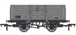 Detailed model of the Southern Railway standard design 8 plank open wagons with their distinctive hinged top doors produced by Rapido Trains. These open wagons were the most numerous type built by the Southern Railway, with over 8,000 constructed between 1926 and 1937. The majority of these passed to  British Railways ownership at nationalisation.This model diagram D1379 wagon S30215 features the 9ft wheelbase chassis, Morton brake levers and split-spoke wheels. Finished in British Railways goods grey livery.