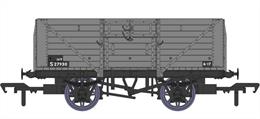 Detailed model of the Southern Railway standard design 8 plank open wagons with their distinctive hinged top doors produced by Rapido Trains. These open wagons were the most numerous type built by the Southern Railway, with over 8,000 constructed between 1926 and 1937. The majority of these passed to  British Railways ownership at nationalisation.This model diagram D1379 wagon S27930 features the 9ft wheelbase chassis, Morton brake levers and split-spoke wheels. Finished in British Railways goods grey livery.