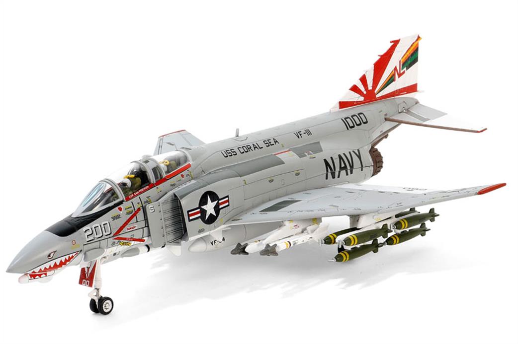 Unimax Forces of Valor 1/72 FOV814051A F-4B Phantom 11 VF-111 Sundowners