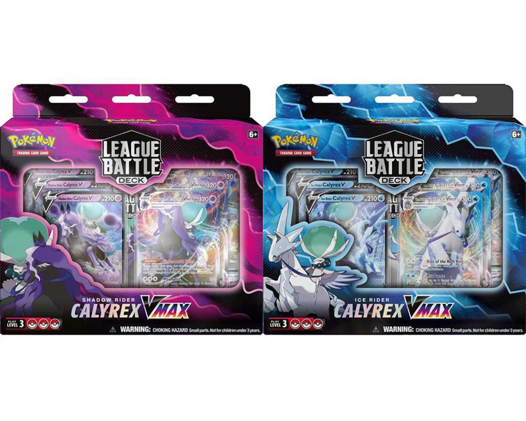 Nintendo 290-85042 Pokemon Shadow Rider Calyrex/Ice Rider Calyrex League Battle Deck