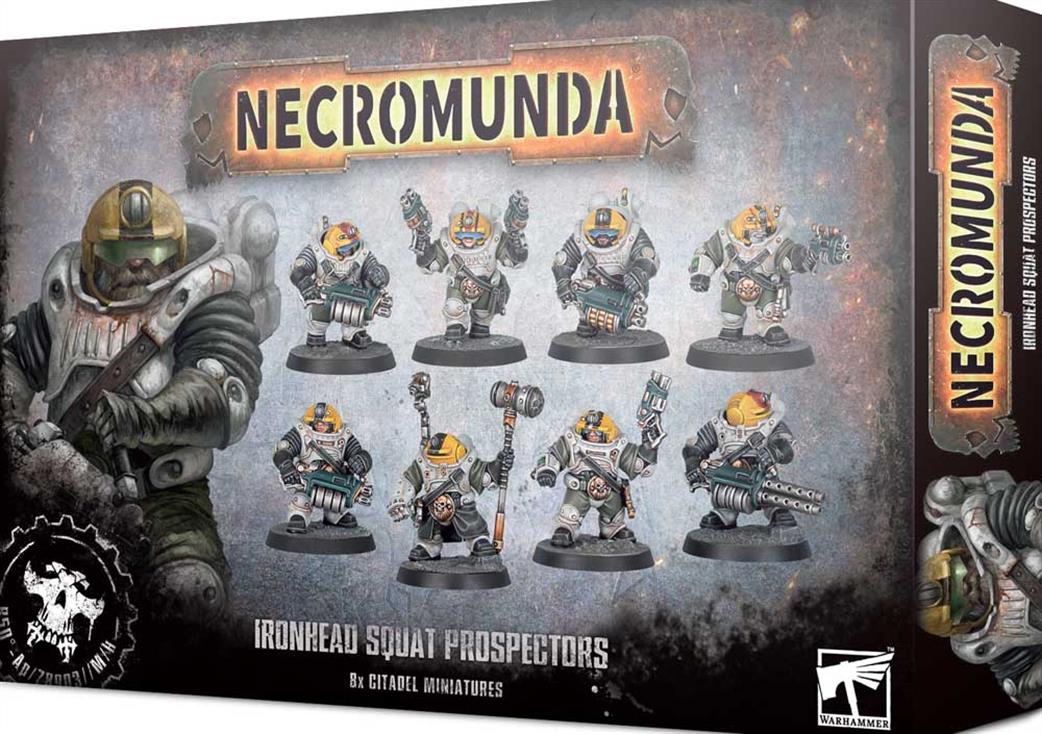 Games Workshop  301-01 Necromunda: Ironhead Squat Prospectors