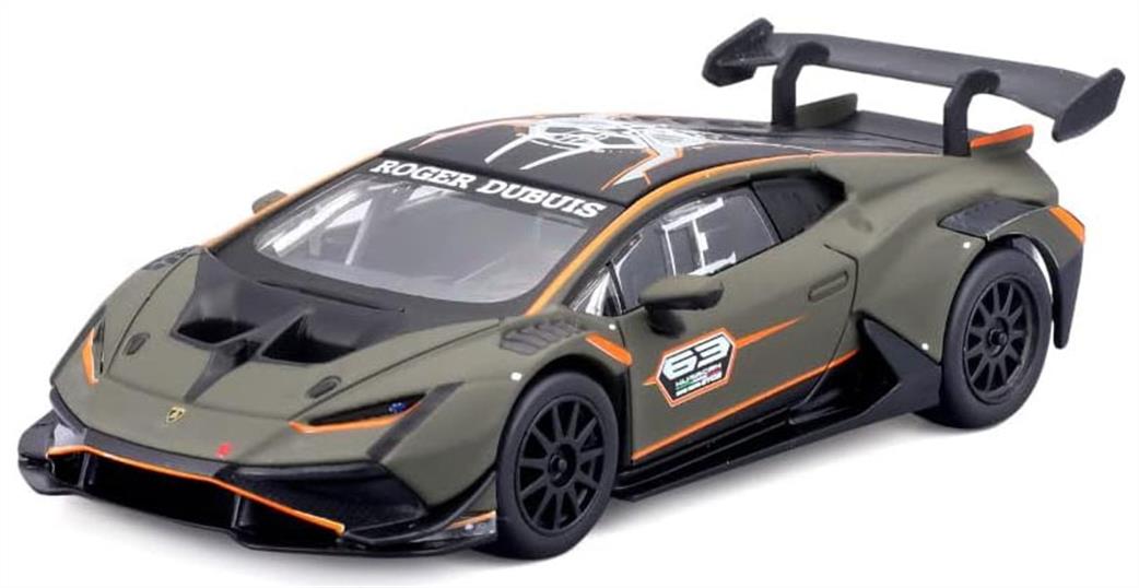 Bburago Lamborghini Huracan Super Trofeo EVO2 Diecast Miniature car 1/ –