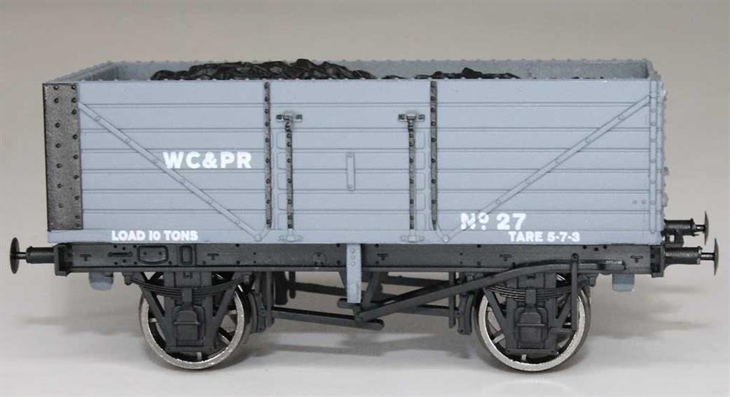 Dapol 4F-071-A01 Weston Clevedon & Portishead Railway 7 Plank Open Wagon 27 Antics WC&PR Special Edition OO