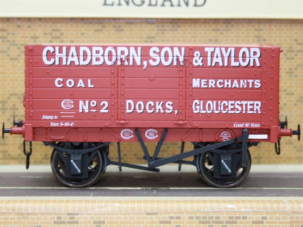 Dapol O Gauge 7F-073-A03 Chadborn, Son & Taylor RCH 1887 Type 7 Plank Open Wagon 2 Antics Special Edition