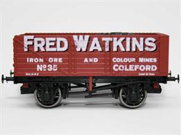 Antics Commissioned Model - Fred Watkins Iron Ore and Colour Works, Coleford wagon number 35Delivery planned for Q2 2023