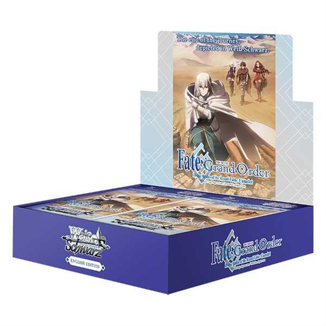 Bushiroad  WSEFGOS87BP Weiss Schwarz: Fate Grand Order The Movie Divine Realm if the Round Table Camelot Booster