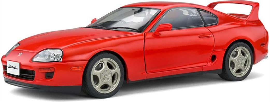 Solido 1/18 S1807601 Toyota Supra Mk.4 A80 Renaissance Red 1993