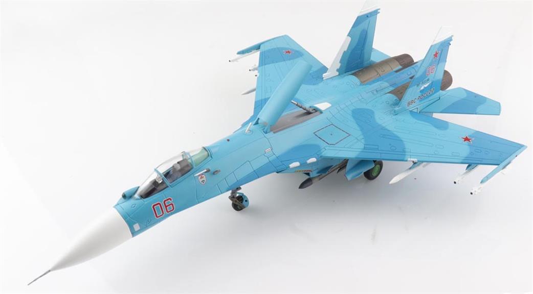 Hobby Master 1/72 HA6017 Su-27SM Flanker B Russian Air Force Diecast Model