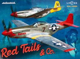 Limited edition kit of US WWII fighter aircraft P-51D Mustang in 1/48 scale. From the kit you can build Mustangs with or without dorsal fin assembly flying with the four Groups (31st FG 52nd FG 325th FG and 332nd FG) from the 15th AF during WWII from Italy.